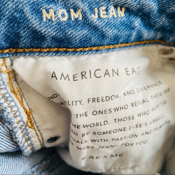 American eagle stretch high waisted mom jeans - Picture 5 of 8